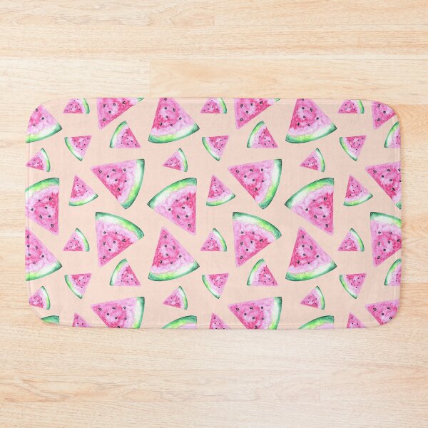 Item preview, Pink Watermelon Slices - Delightful Watercolor Pattern designed and sold by Negin Mf Designs.