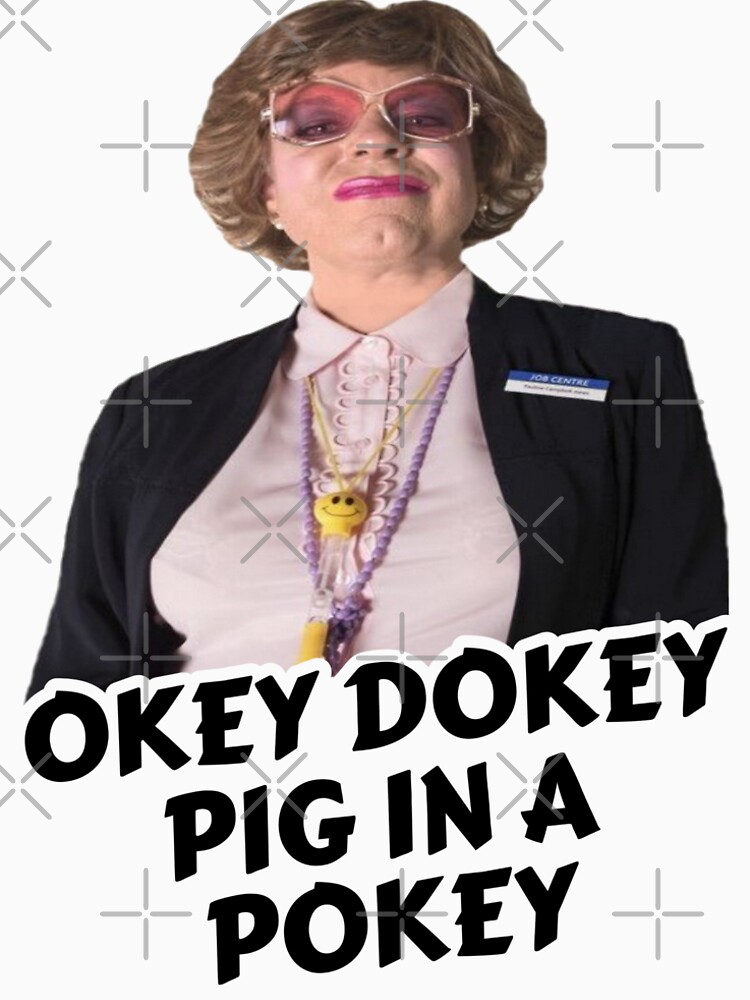 "Okey Dokey Pig In a Pokey T Shirt" Tshirt by azbotees Redbubble