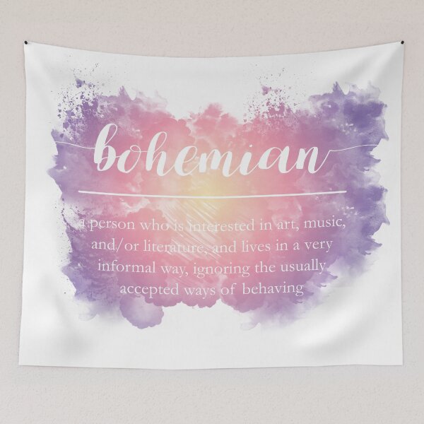Item preview, Bohemian - colorful watercolor designed and sold by adiosmillet.