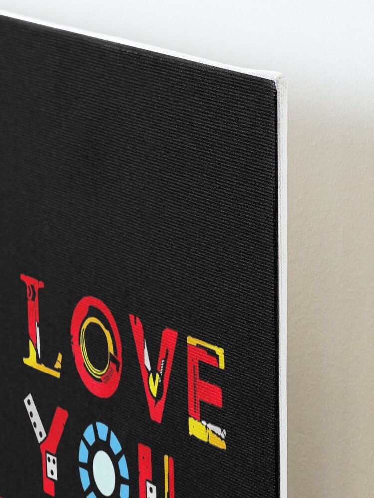 Alternate view of I Love You 3000 v3 Mounted Print