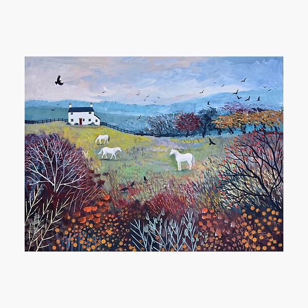 Item preview, Autumn at White Horse Cottage designed and sold by Jo Grundy.