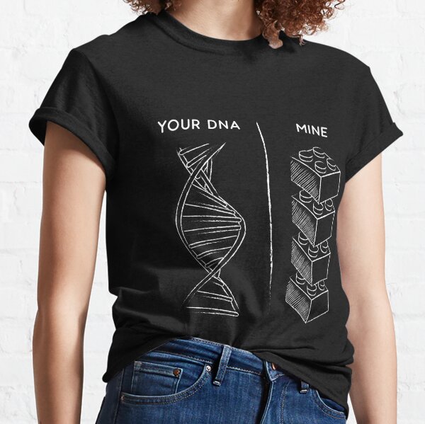 Dänische Ziegelfächer-DNA Classic T-Shirt