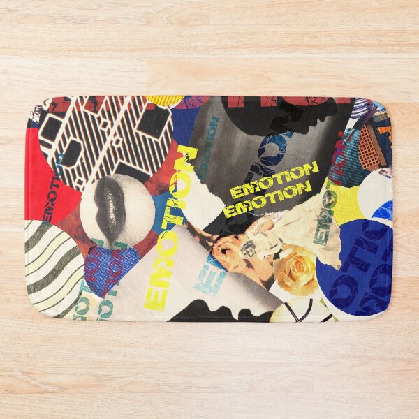Item preview, Show emotions, allow feelings, colorful collage designed and sold by Mauswohn.