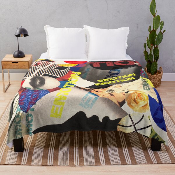 Item preview, Show emotions, allow feelings, colorful collage designed and sold by Mauswohn.