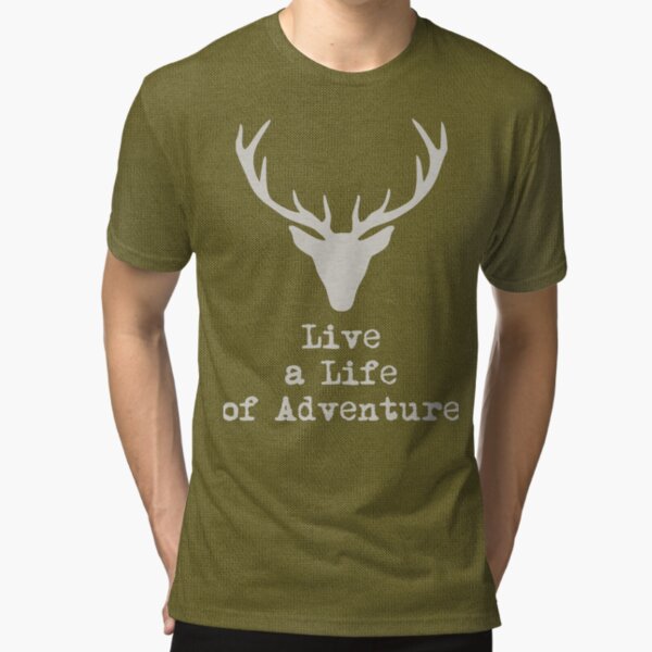 LIVE A LIFE OF ADVENTURE Tri-blend T-Shirt