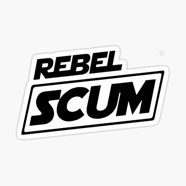 Vista previa del artículo con la obra «Escoria rebelde», diseñado y vendido por QLQuest.
