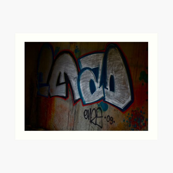 Cracow Graffiti Undreground Center . Brown Sugar . Views (300) Thx! Art Print