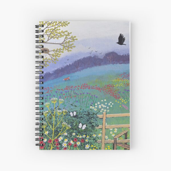 Over the Stile Spiral Notebook