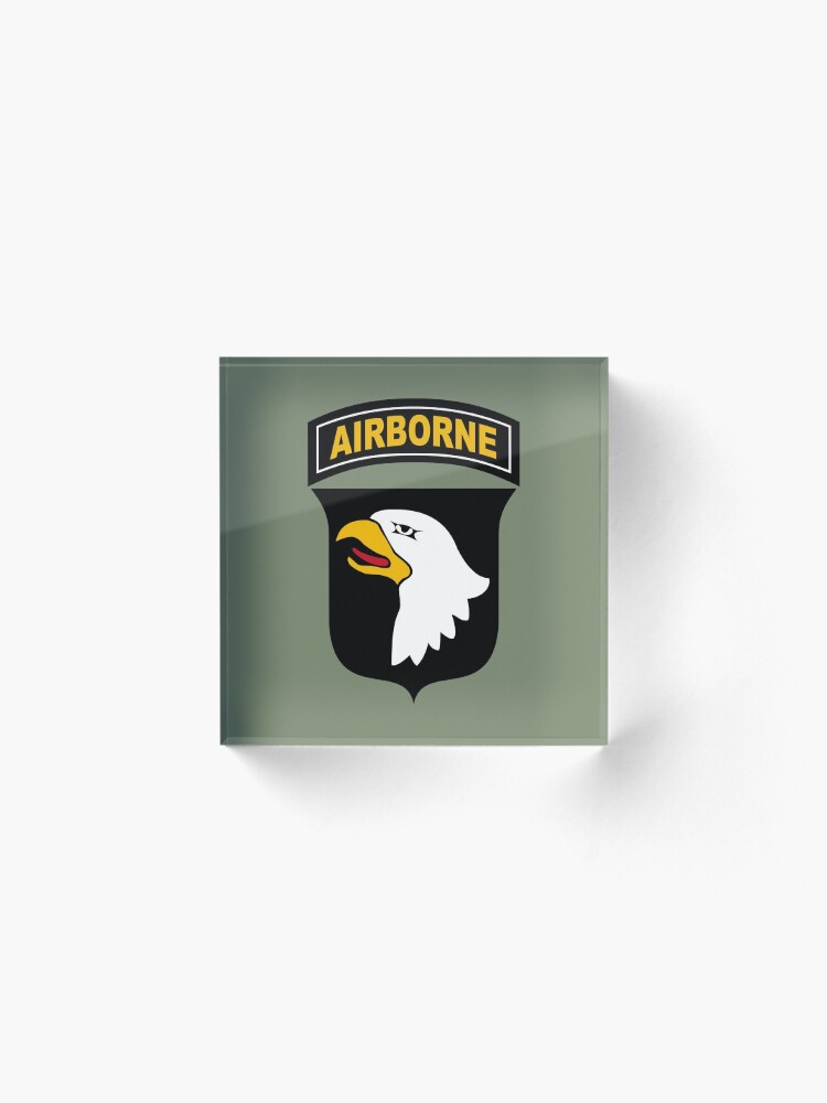 Alternate view of 101st Airborne Division (US Army) Acrylic Block