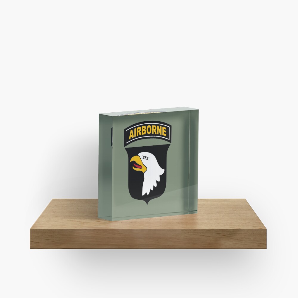 101st Airborne Division (US Army) Acrylic Block