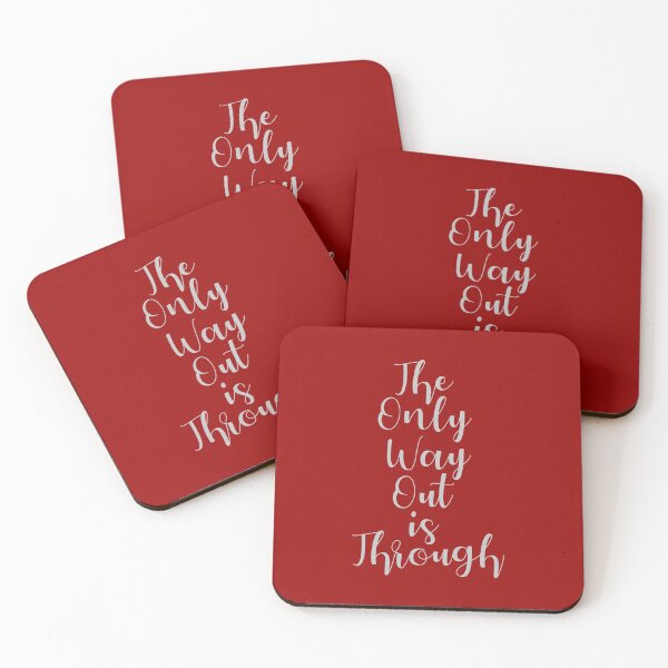 Item preview, The Only Way Out Is Through Cancer Fighting Gift designed and sold by timizar.