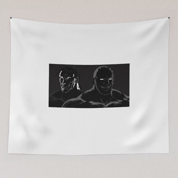Item preview, THE BLACK PART (Kengan Ashura) designed and sold by WeFlaya.