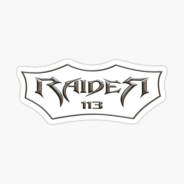 Raider Xv 1900 Xv1900 Logo 5 Sticker By Klarabubble Redbubble