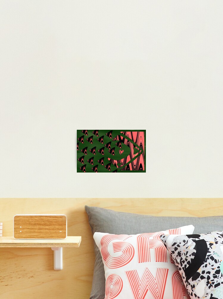 Thumbnail 2 of 3, Photographic Print, Abstract Fish designed and sold by amfunny.