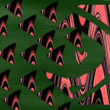 Artwork thumbnail, Abstract Fish by Norma Jean’s Art