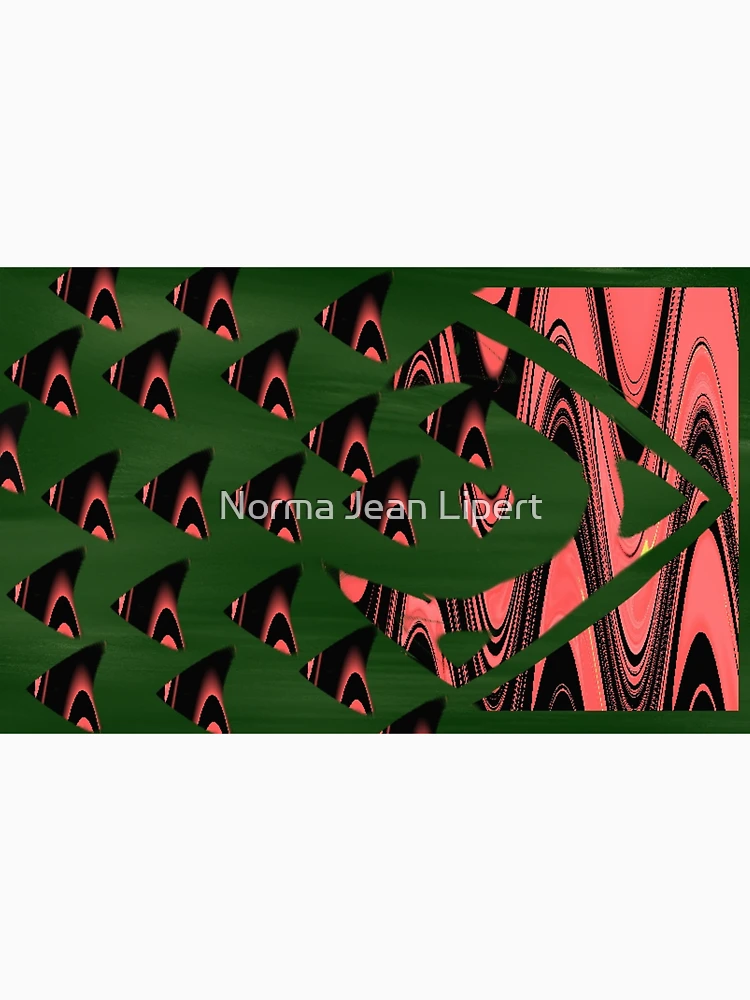 Thumbnail 6 of 6, Pullover Hoodie, Abstract Fish designed and sold by Norma Jean’s Art.