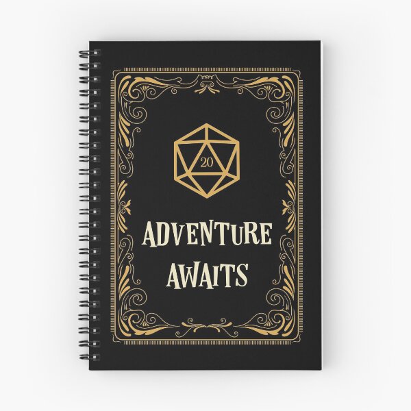 Item preview, Adventure Awaits D20 Dice Tabletop RPG  designed and sold by pixeptional.