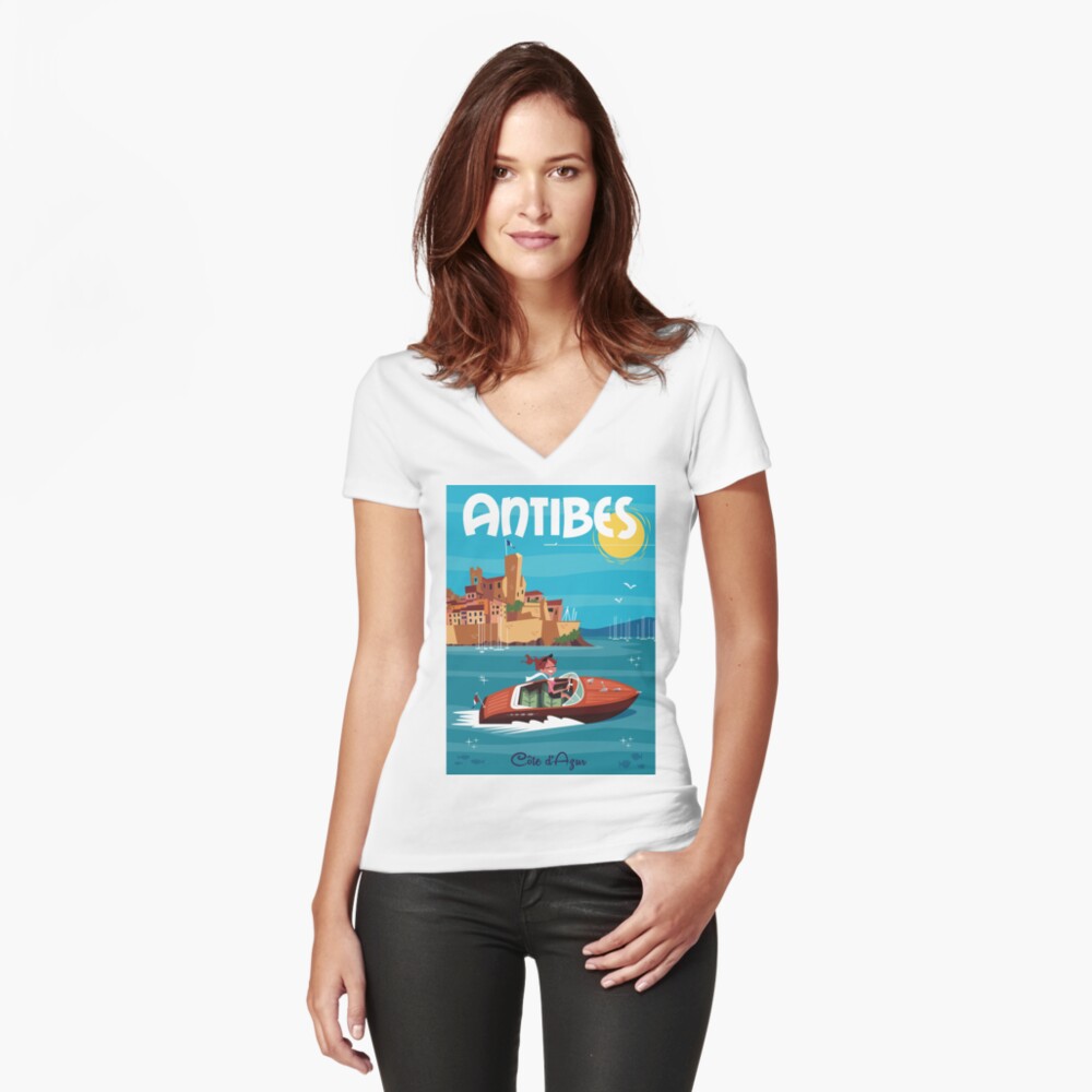 Artikel-Vorschau von Tailliertes T-Shirt mit V-Ausschnitt, designt und verkauft von GAGodel.