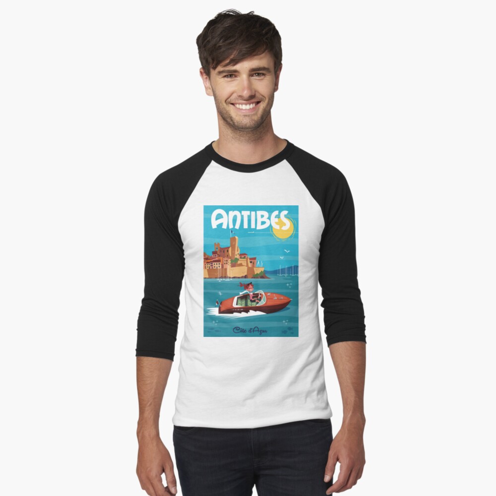 Artikel-Vorschau von Baseballshirt mit 3/4-Arm, designt und verkauft von GAGodel.
