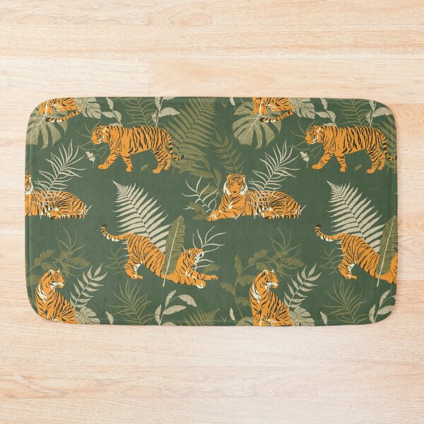 Item preview, Tiger in the Jungle Pattern designed and sold by bullshirter.