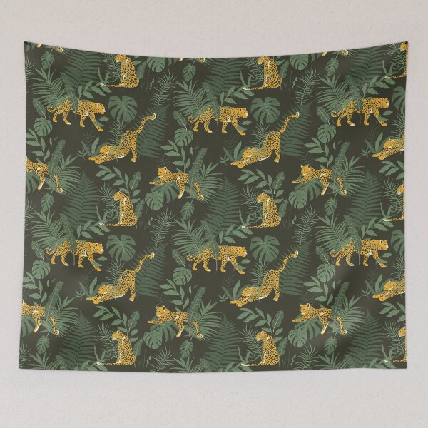 Item preview, Leopard in the jungle Pattern designed and sold by bullshirter.