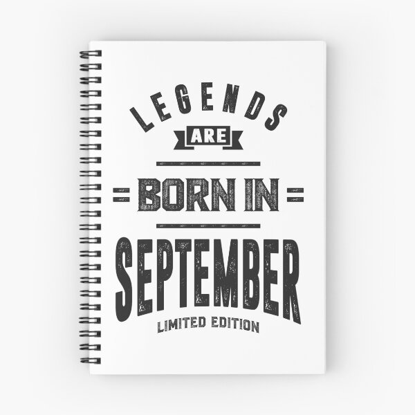 Item preview, Legends Are Born In September designed and sold by cidolopez.