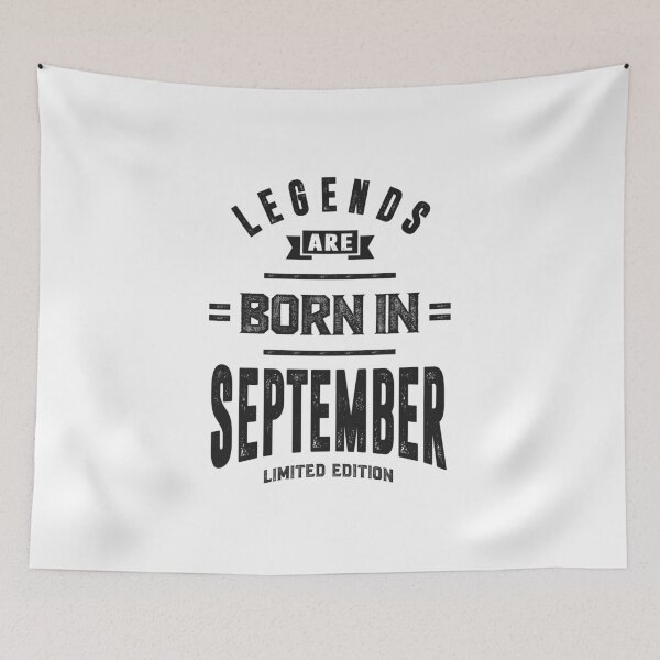 Item preview, Legends Are Born In September designed and sold by cidolopez.