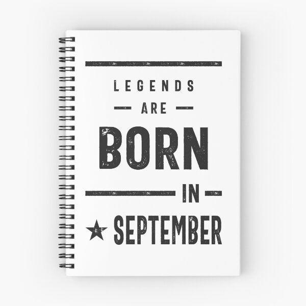 Item preview, Legends Are Born In September designed and sold by cidolopez.
