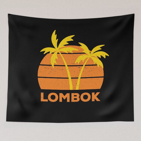 Item preview, Lombok Retro designed and sold by teesaurus.