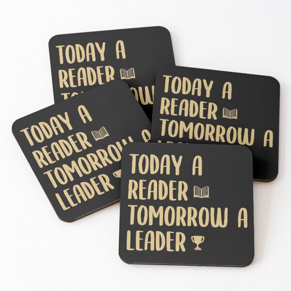 Item preview, Today a reader, tomorrow a leader designed and sold by XCIV.