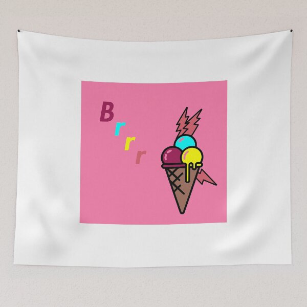 Item preview, Ice Cream Brrr Kaydy Cain Trap Rap Pink designed and sold by RosedesignArt.