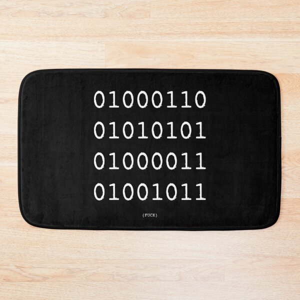 Item preview, Binary Words - FUCK designed and sold by Panda3 art.