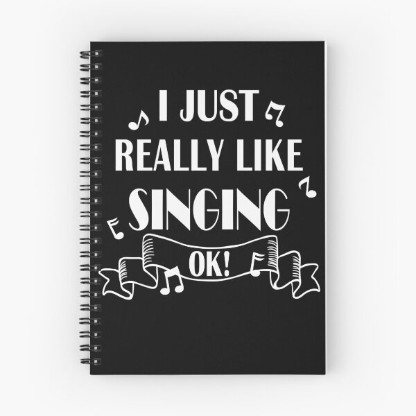 Item preview, I Just Really Like Singing OK designed and sold by jpjournals.