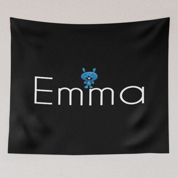 Item preview, Emma Cute Bunny Rabbit My Name Is Emma designed and sold by ProjectX23.