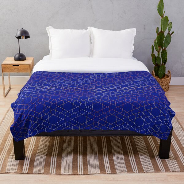 Arabian night pattern Throw Blanket