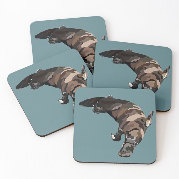 Item preview, Platypus Geometric Art Low Poly designed and sold by Wendy Steinberg Artist.