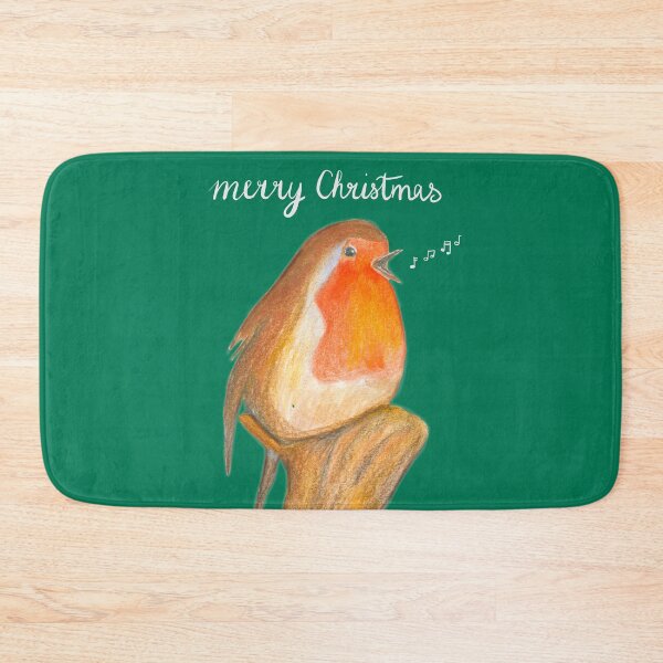 Item preview, Merry Christmas Robin designed and sold by lenaliluna.