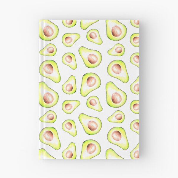 Item preview, Watercolor Avocados on White designed and sold by Negin Mf Designs.