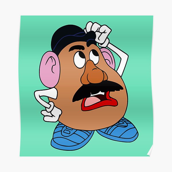 Mrs Potato Posters Redbubble - ms potato head roblox