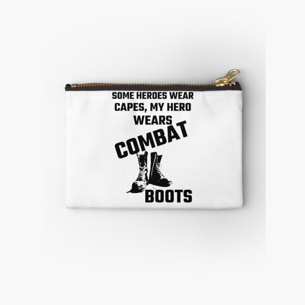 Item preview, Some Heroes Wear Capes, My Hero Wears Combat Boots designed and sold by evahhamilton.