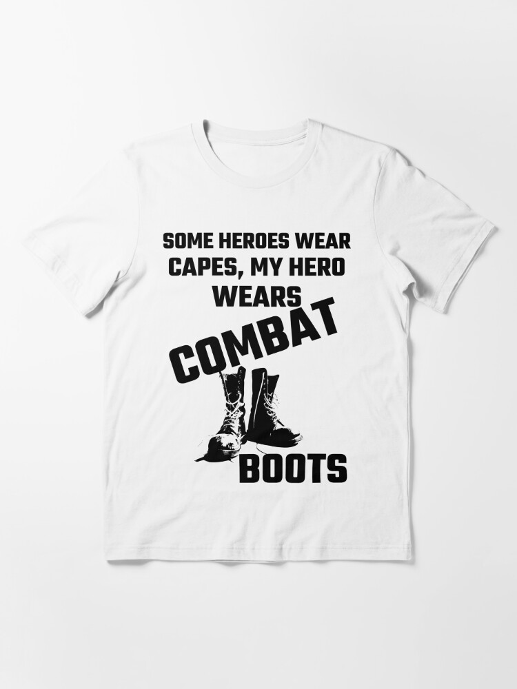 my hero wears combat boots shirt