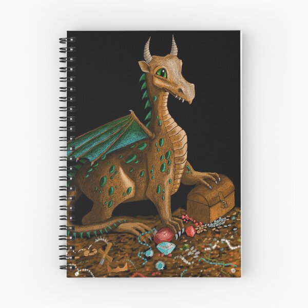 Item preview, Dragon and his Treasure designed and sold by KatieWStewart.