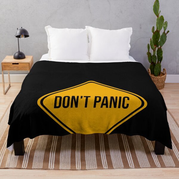 Item preview, Dont Panic designed and sold by crosstheline.