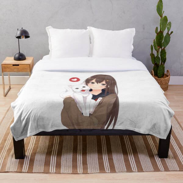 Item preview, Linda chica de anime con gatito designed and sold by pro2ozoa.