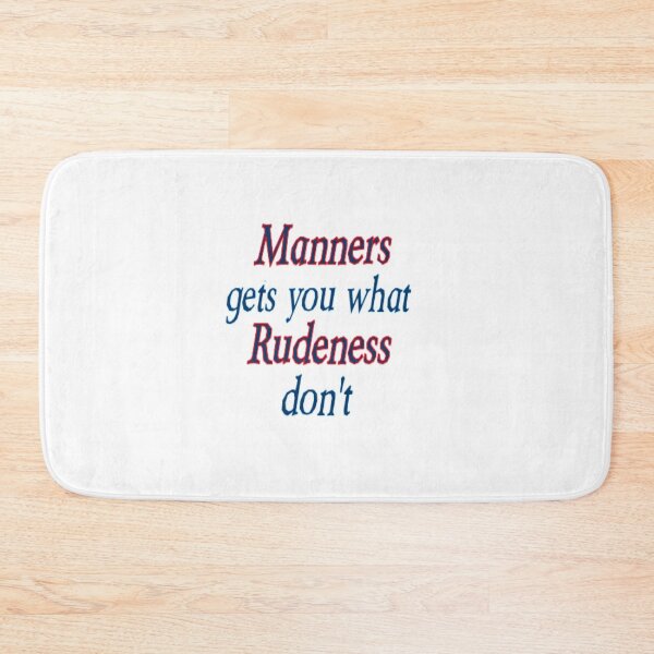 Item preview, manners designed and sold by BellsPainting.