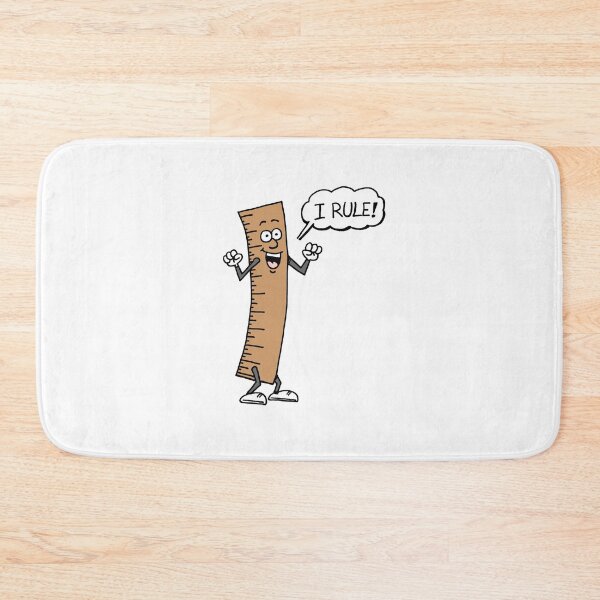 Item preview, I Rule Funny Cartoon Ruler designed and sold by jaycartoonist.