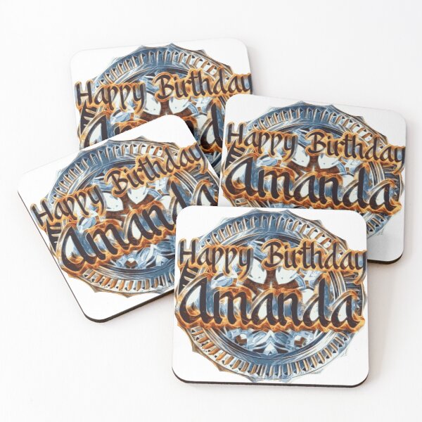 Item preview, Happy birthday amanda designed and sold by James Bieber.