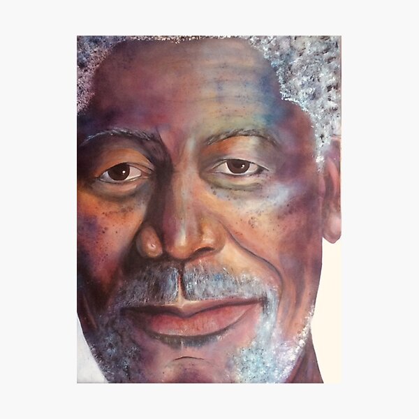 Mr. Morgan Freeman Photographic Print