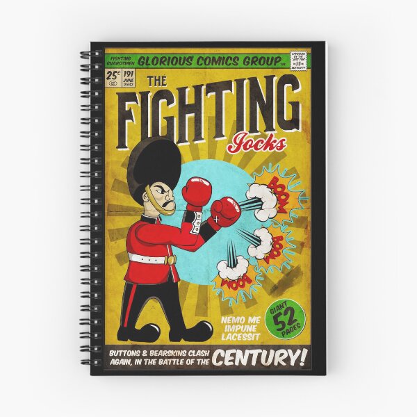 Item preview, The Fighting Jocks (Vintage Comic) - Scots Guards designed and sold by BlueRedBlue.