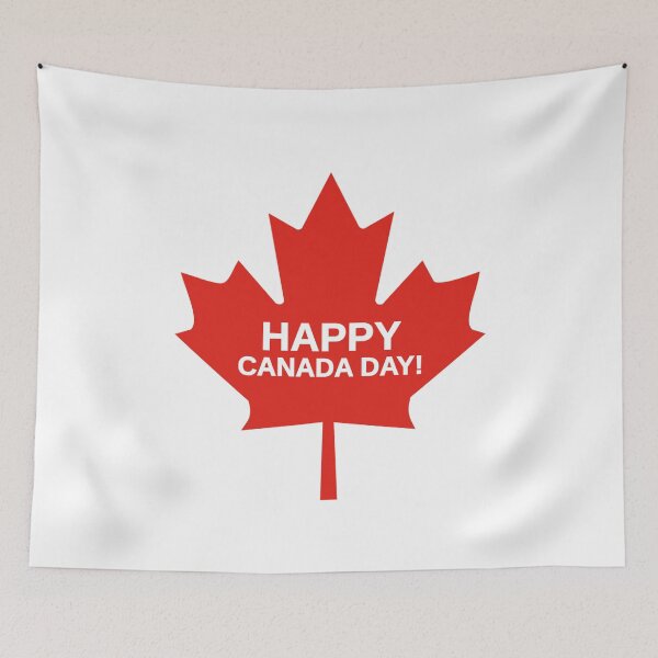 Item preview, Happy Canada Day Red Maple Leaf designed and sold by SwagHut.